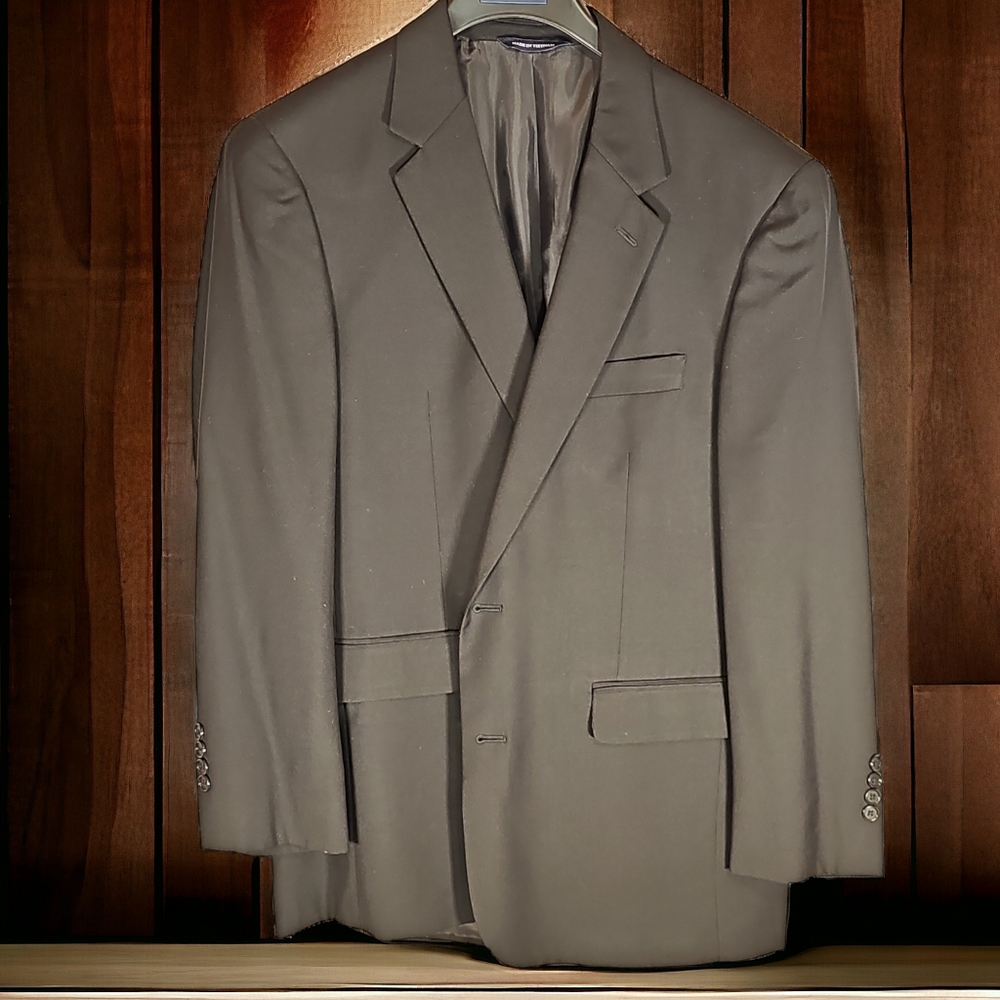 Croft & Barrow 42R Black Sport Coat Blazer